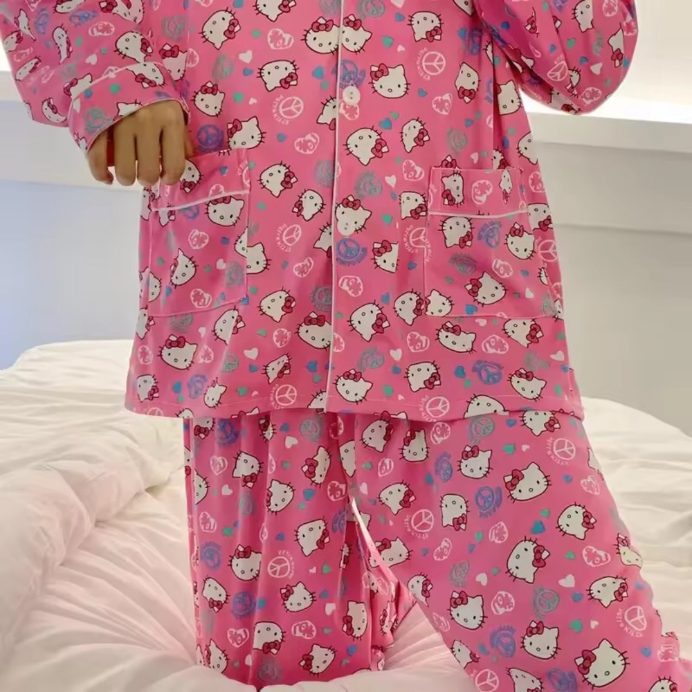 Hello Kitty PJ set ✌🏼☮️ - Picture 7 of 15